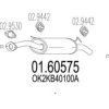 MTS 01.60575 End Silencer